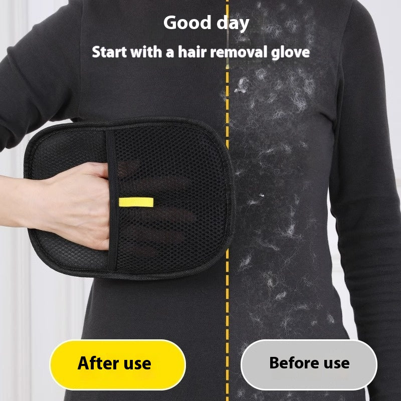 Pet Grooming Glove – Gentle Deshedding & Massage Brush for Dogs & Cats