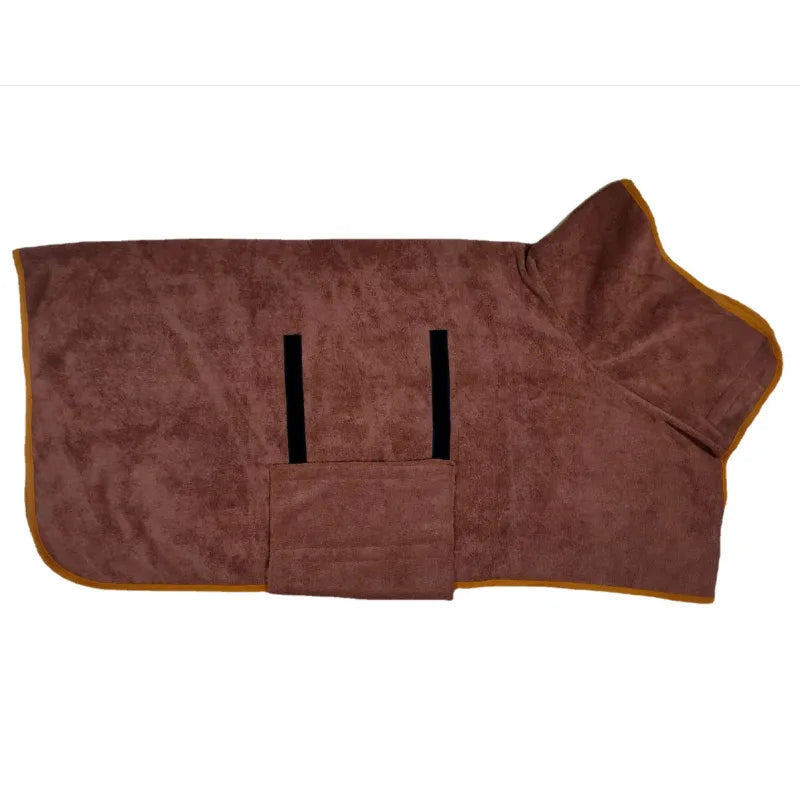 Fast-Drying Pet Bathrobe Towel – Wearable Absorbent Towel for Dogs & Cats