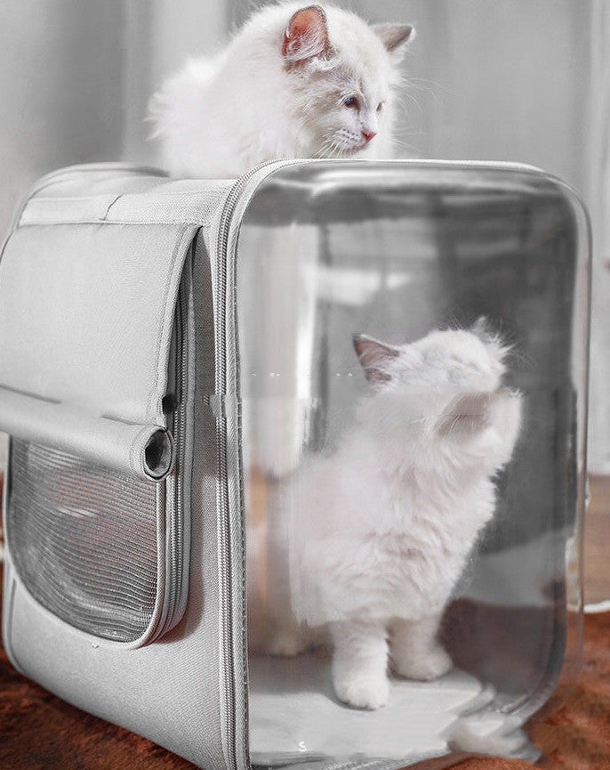 Breathable Space Capsule Portable Cat Carrier Bag