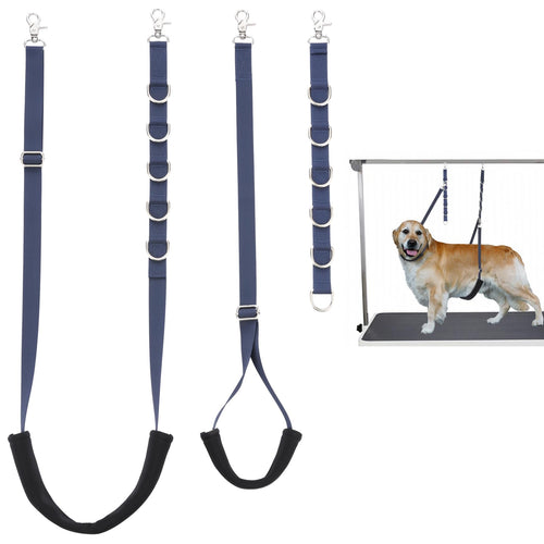 Grooming Table Restraint Straps – Belly Band & Arm Support for Dogs