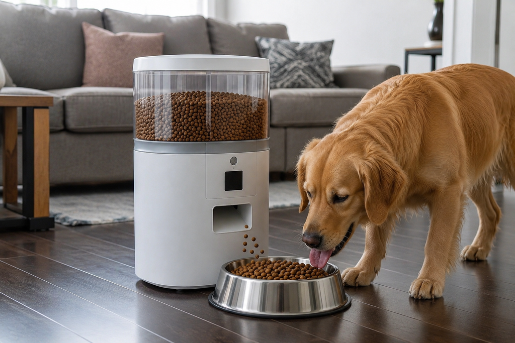 Smart Feed Pro — WiFi Automatic Pet Feeder with Camera