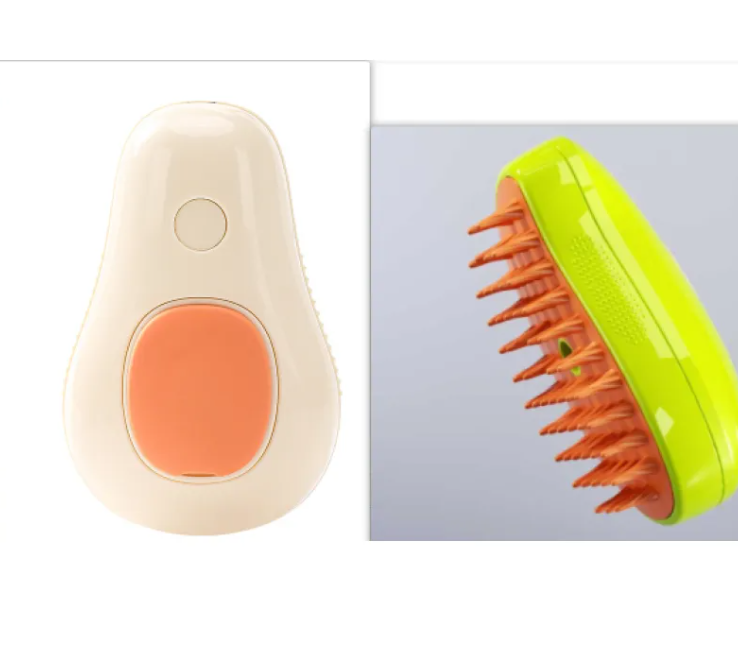 Steam Pet Brush – 3-in-1 Grooming & Massage Tool for Cats & Dogs